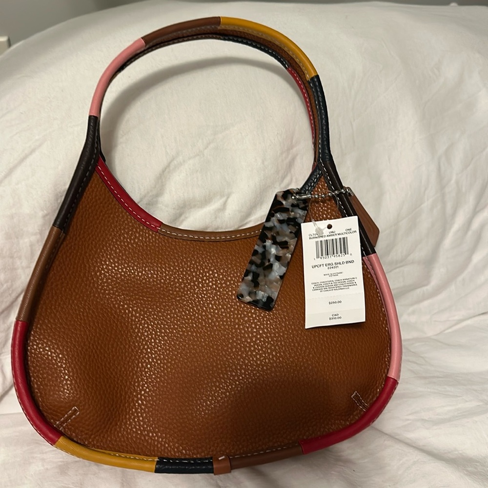 NWT Coachtopia Upcrafted Ergo Bag in Burnished Amber